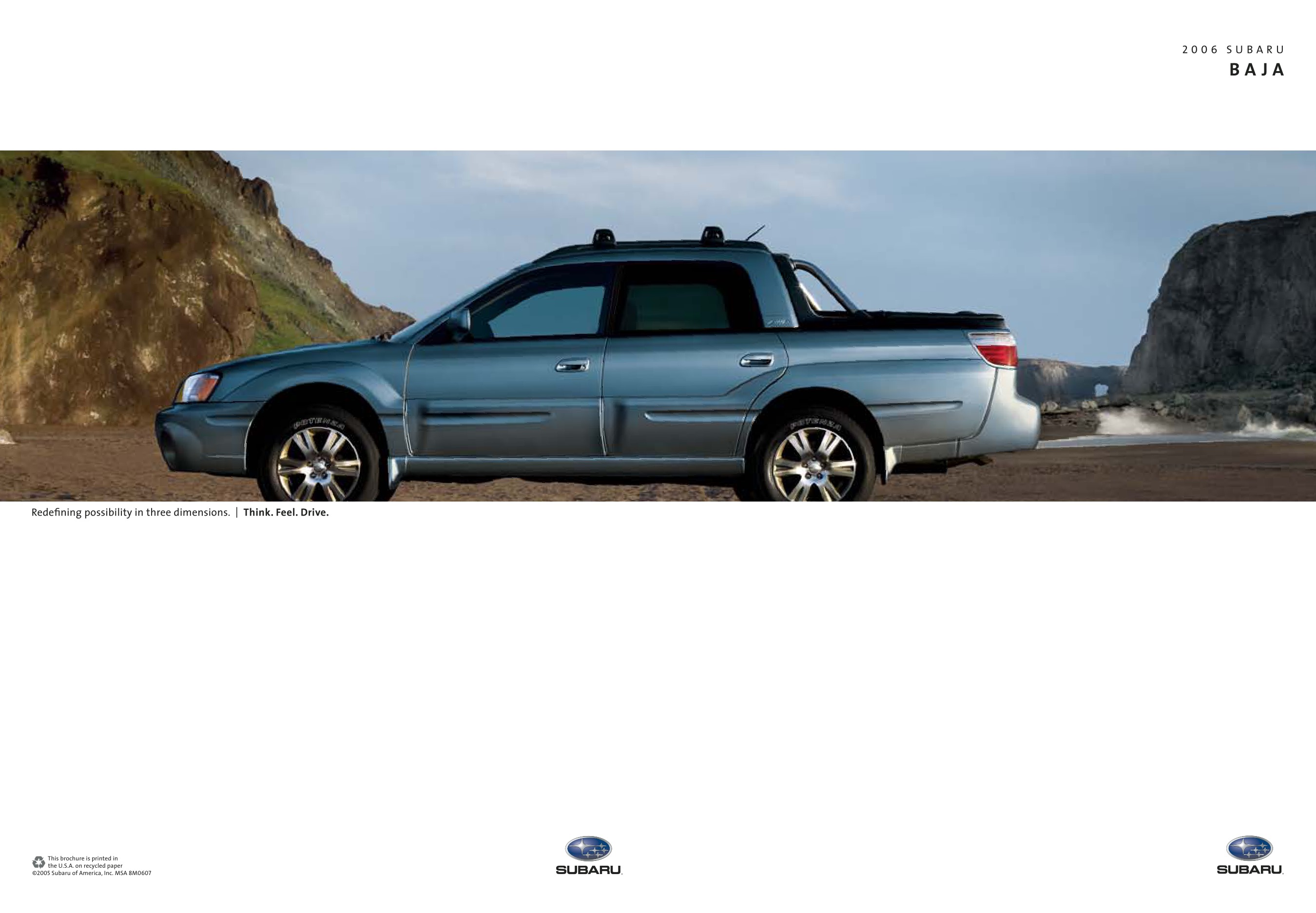 2006 Subaru Baja Brochure